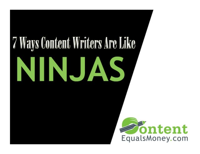 7 Ways That Content Writers Are a L...