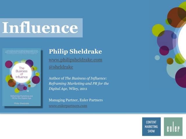 Content marketing 20 Nov 2012