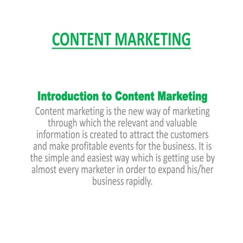 Content Marketing Ppt Pptx