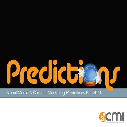 Content Marketing Predictions