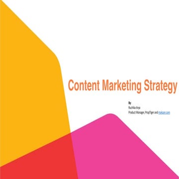 Content marketing strategy