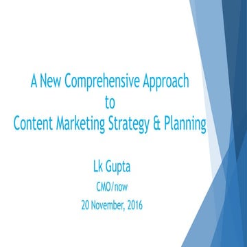 Content Marketing Strategy Framework