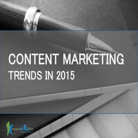 Content Marketing Trend 2015