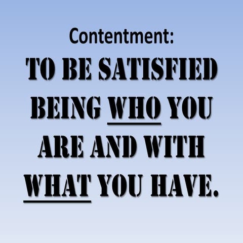 CONTENTMENT.pptx