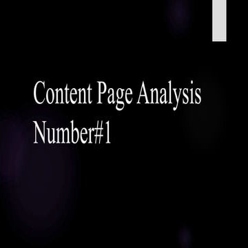 Font analysis | PPTX