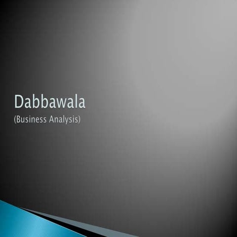 Dabbawala Case Study - Tata Jagriti Yatra 2009