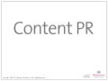 Content pr 2014