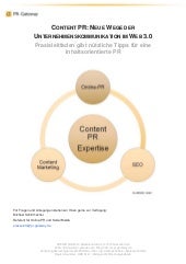 Content PR: Neue Wege der Unternehm...