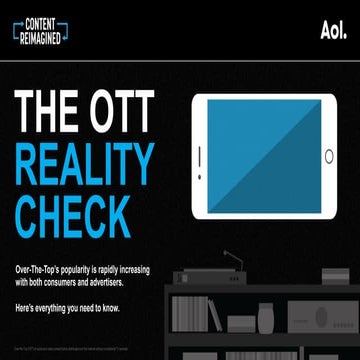 The OTT Reality Check