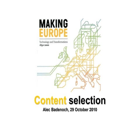 Content selection | PDF