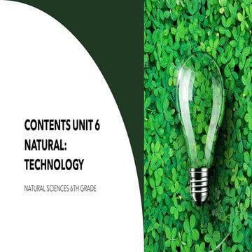 Technology contents of the exam