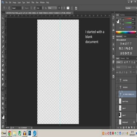 Contents page powerpoint 