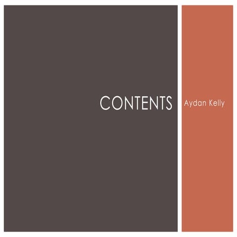 Contents page screenshotting so far