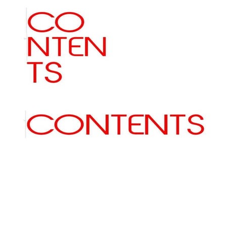 Draft for contents page | PDF