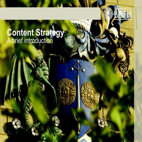 Content strategy