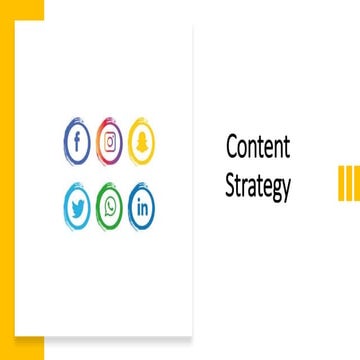 Social Media Content Strategy
