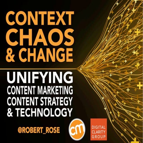 Context, Chaos & Change - Why Content Strategy Is So Important For Content Ma...