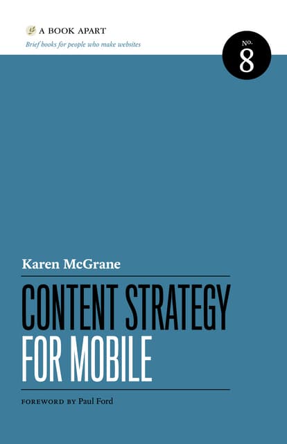 Content strategy for mobile by letruongan.com