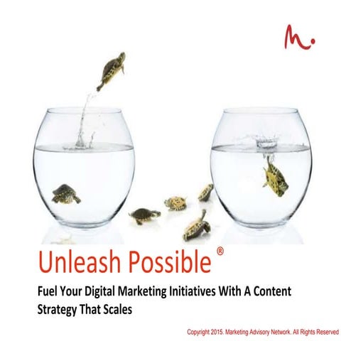 Fuel Your Digital Marketing Initiatives with Scalable Content Strategy