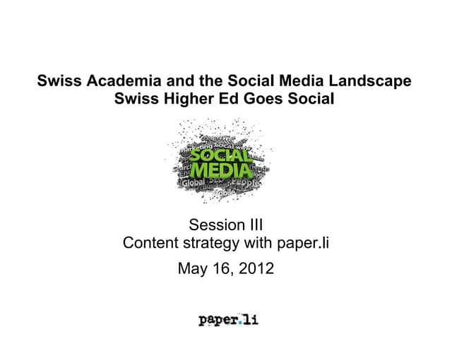 Content strategy with paper.li