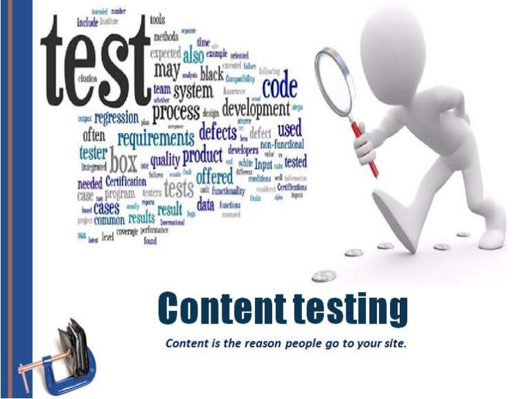 Content testing