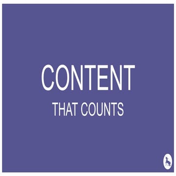 Content That Counts
