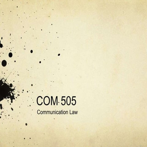 NCompass Live: First Amendment Audits: What You Need to Know | PPTX