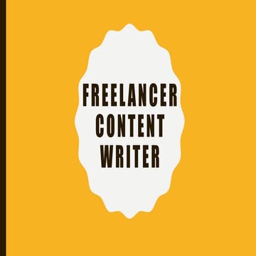 Freelance Content Writer In Nagpur