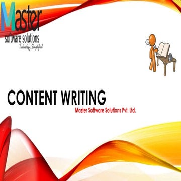 Basics and Tips of Content writing