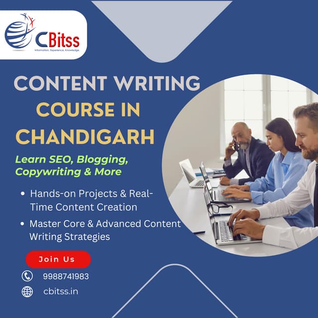 Best Content Writing Course in Chandigarh | Learn to Write ...