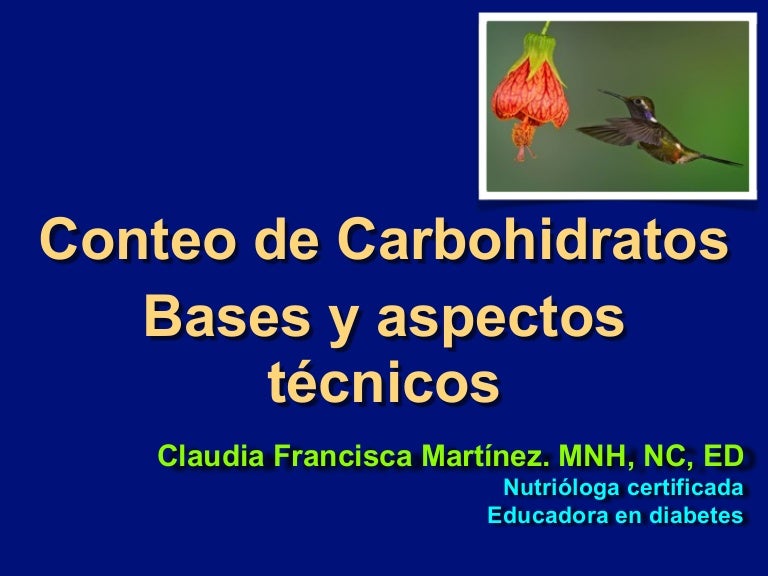 recomendación de carbohidratos por diabetes por día