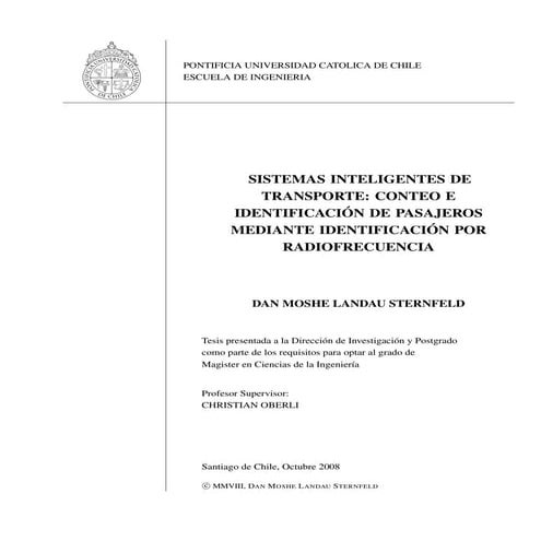 Conteo e identificación de pasajeros por radiofrecuencia