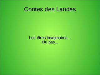 Contes des landes