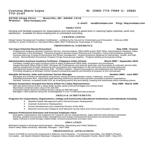 BAAS 1 15 Resume | PDF