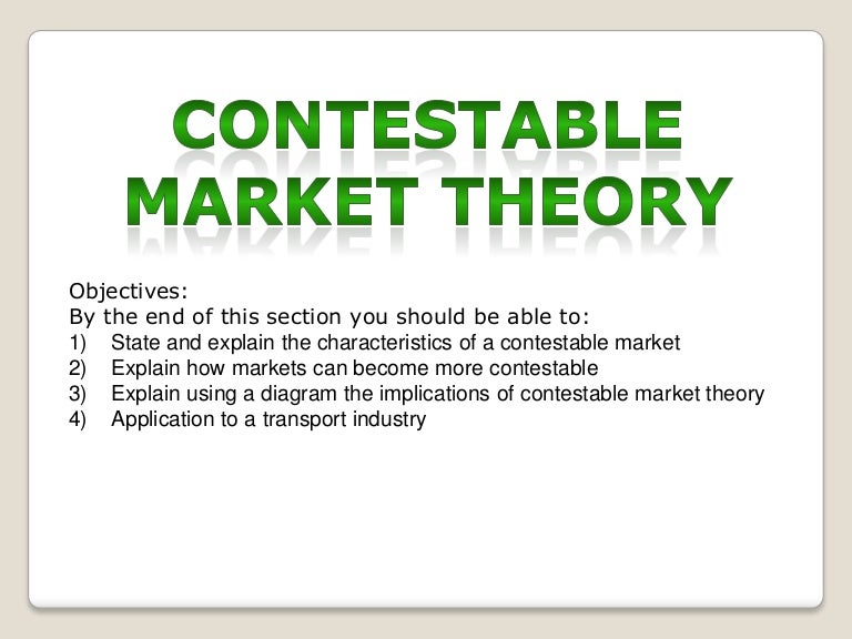 Contestable claims picture