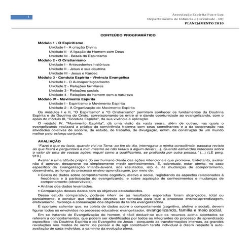 Conteudo programatico 2010 dij (2) | PDF