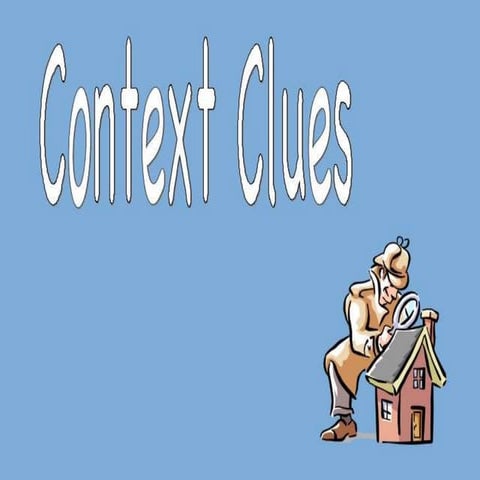 English 9 - Context Clues