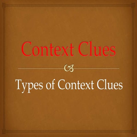 Context Clues Exercses.pptx