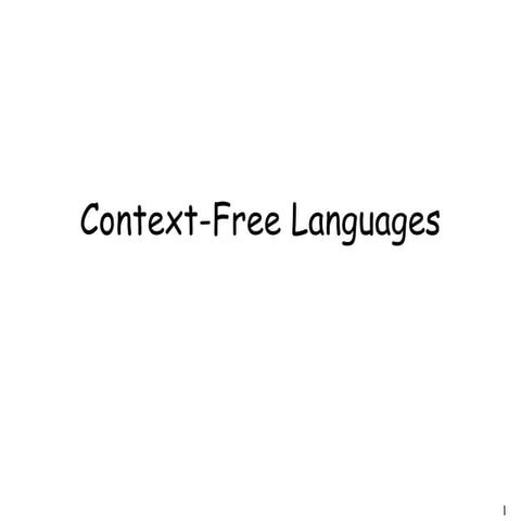 Lecture_Notes_AutomatContext Free Languages.ppt