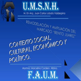 Contexto Social, Cultural, Economic...