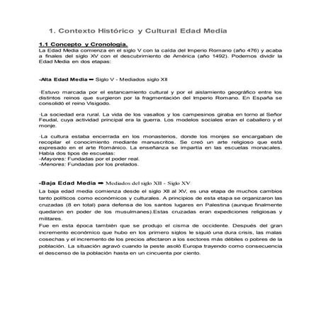 Contexto historico y cultural