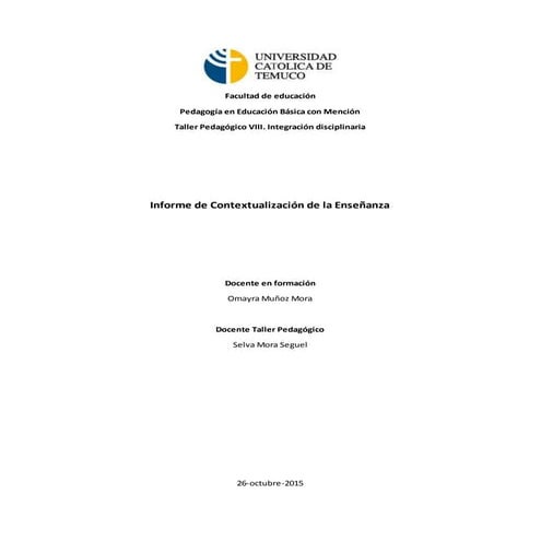 Contextualización nn