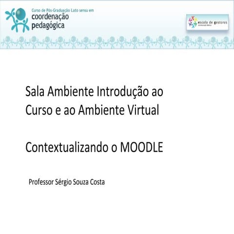 Contextualizando o moodle