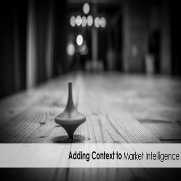Contextual Market Intelligence 