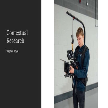 Contextual research