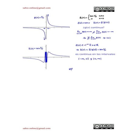 Continuidad de una función compuesta