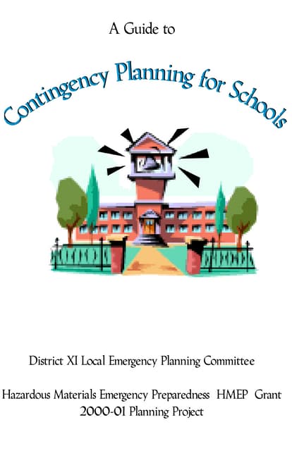 CONTINGENCY PLAN DRAFT in our School.docx