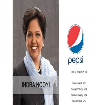 leadership style INDRA NOOYI