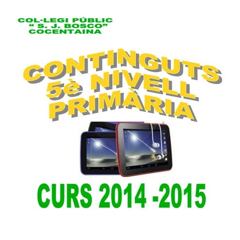 Continguts5e curs 14 15