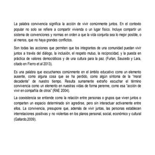 Continuacion taler de conviviencia ...